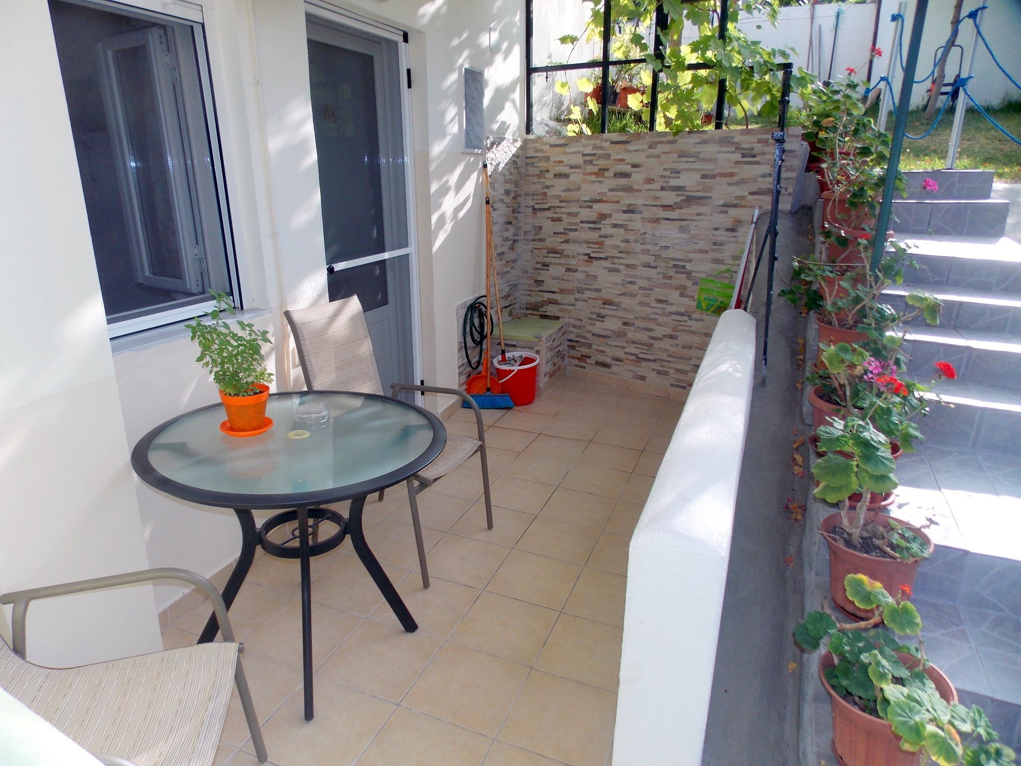 Nikos Apartments Ситонья Экстерьер фото